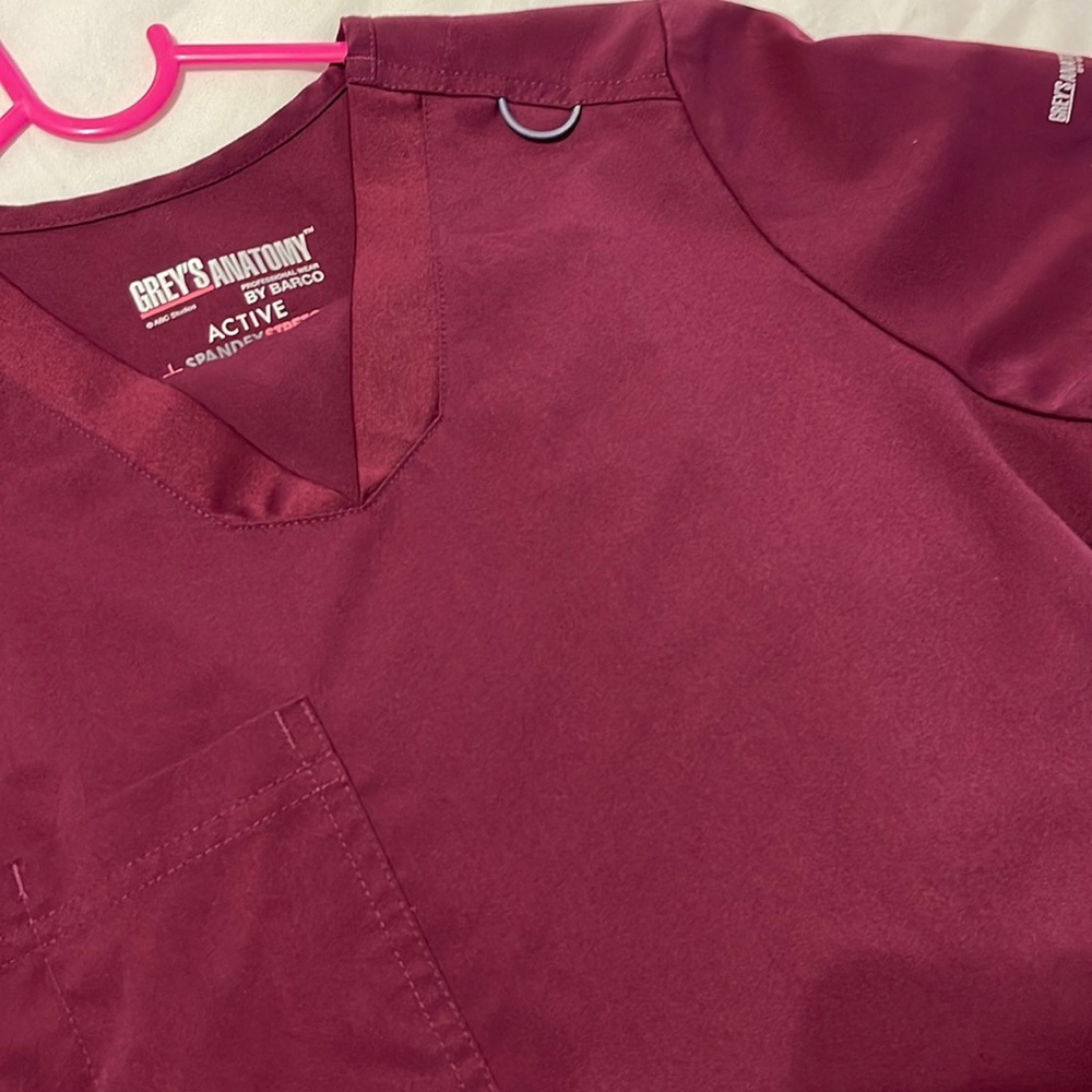 Greys Anatomy Active Spandex Stretch Scrub Set